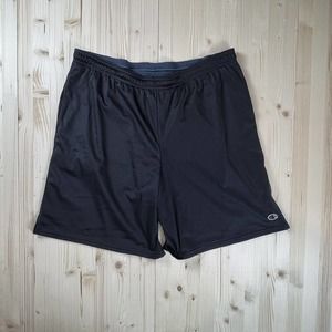 Champion Mens Black 9 in Mesh Basketball Shorts 2XL